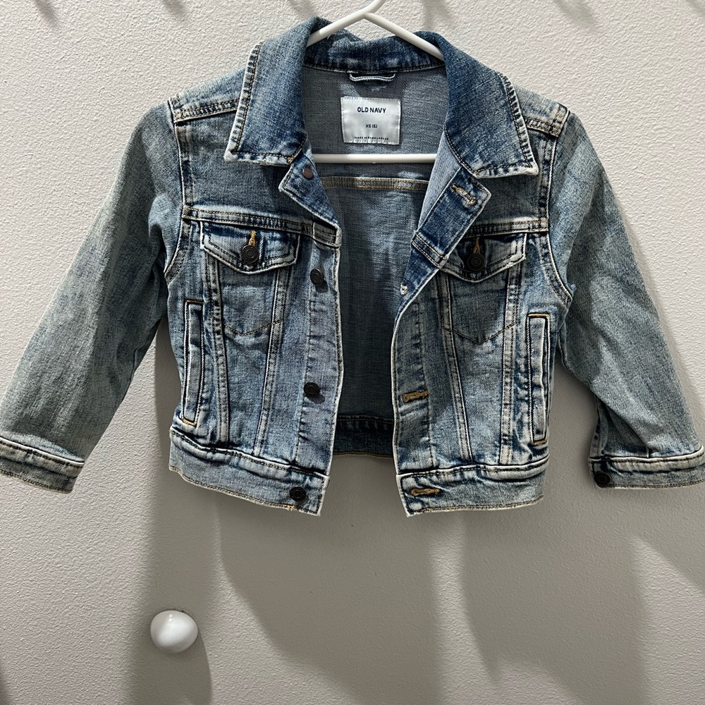 Unisex old navy jean/denim jacket‎ size XS(5)